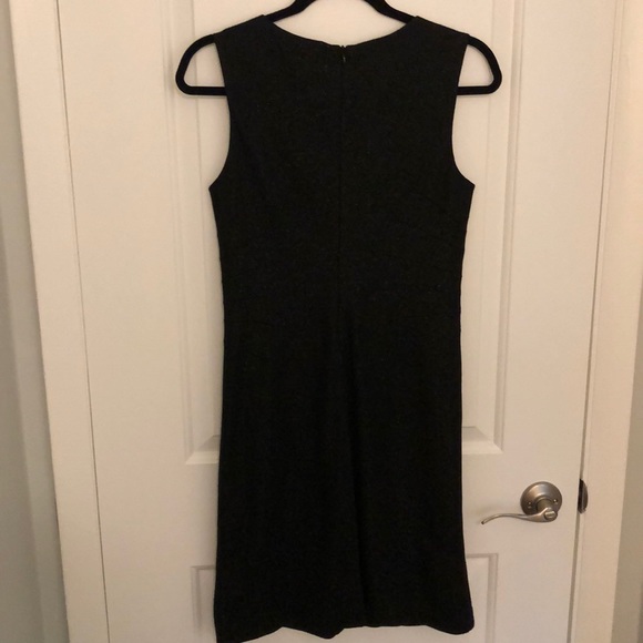 Trina Turk Dress Size 4 black/gold shimmer - Picture 4 of 7